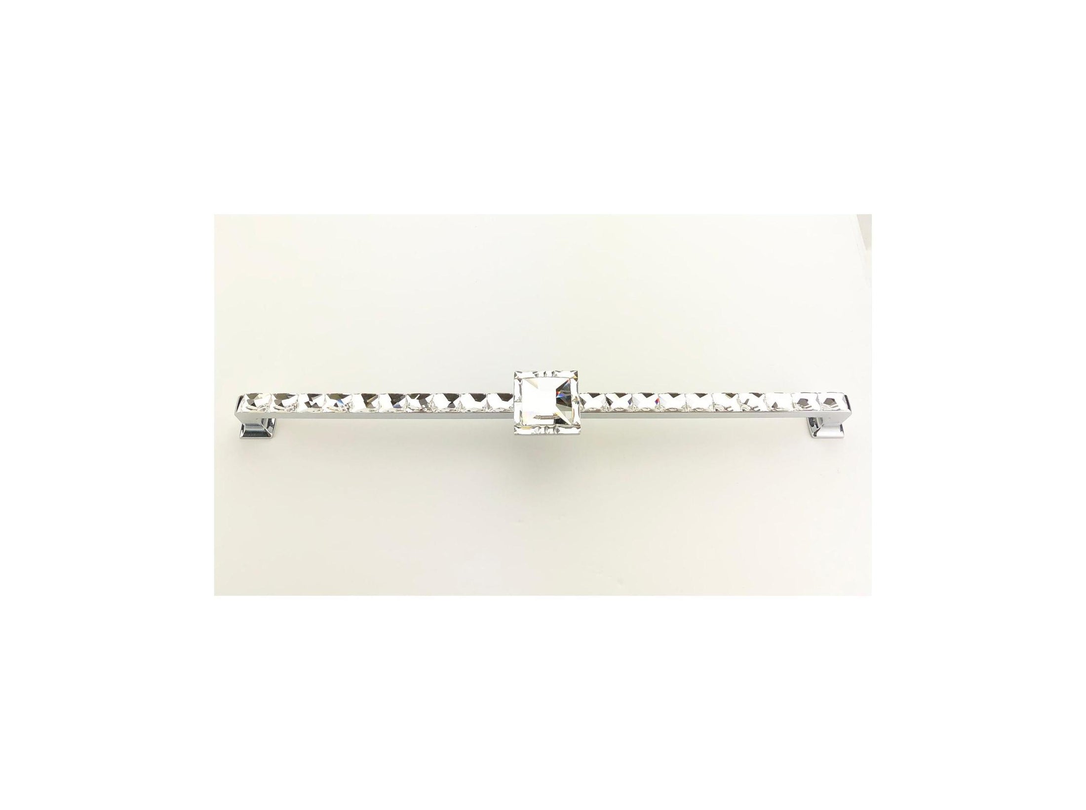 12" Crystal Drawer Pull