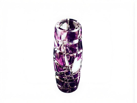 Caesar Bohemiae Violet Crystal Vase