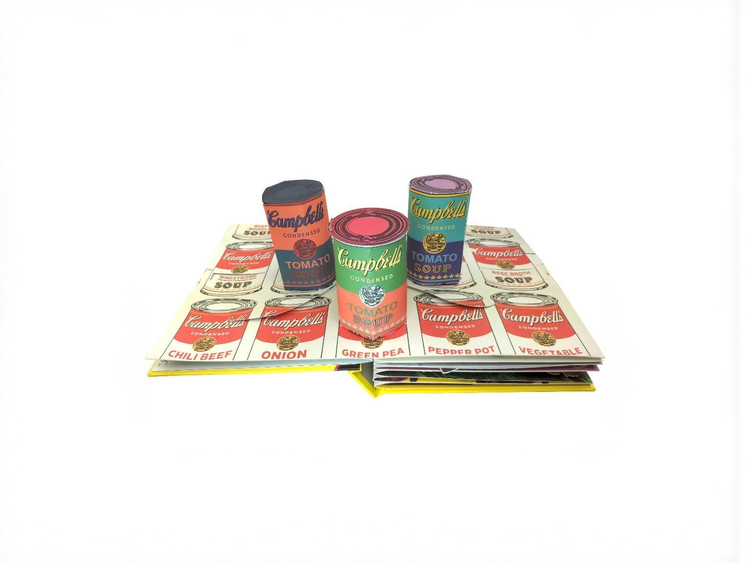 Andy Warhol Pop up Pop Art Book