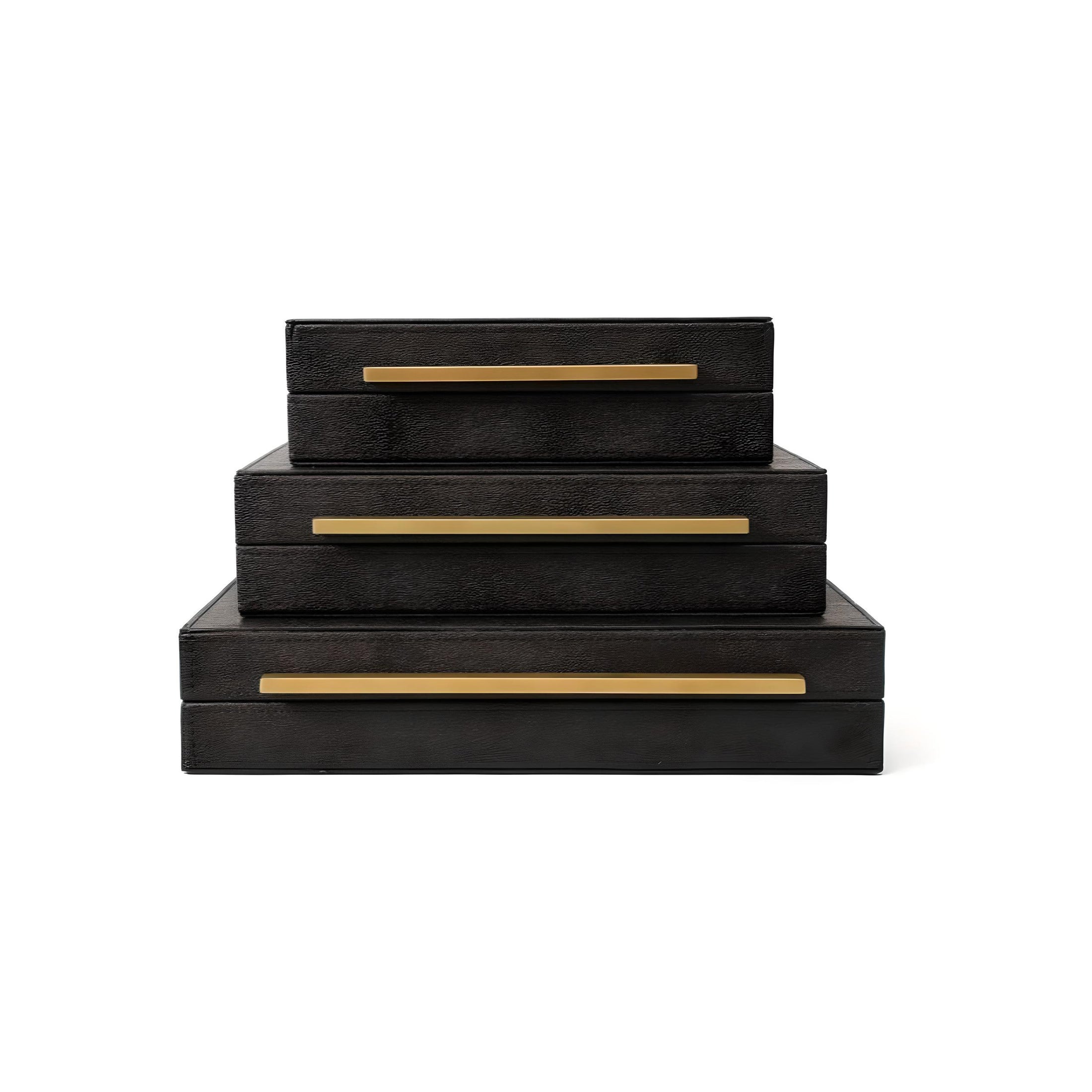 Shagreen Leather Decorative Boxes