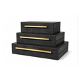 Load image into Gallery viewer, Shagreen Leather Decorative Boxes
