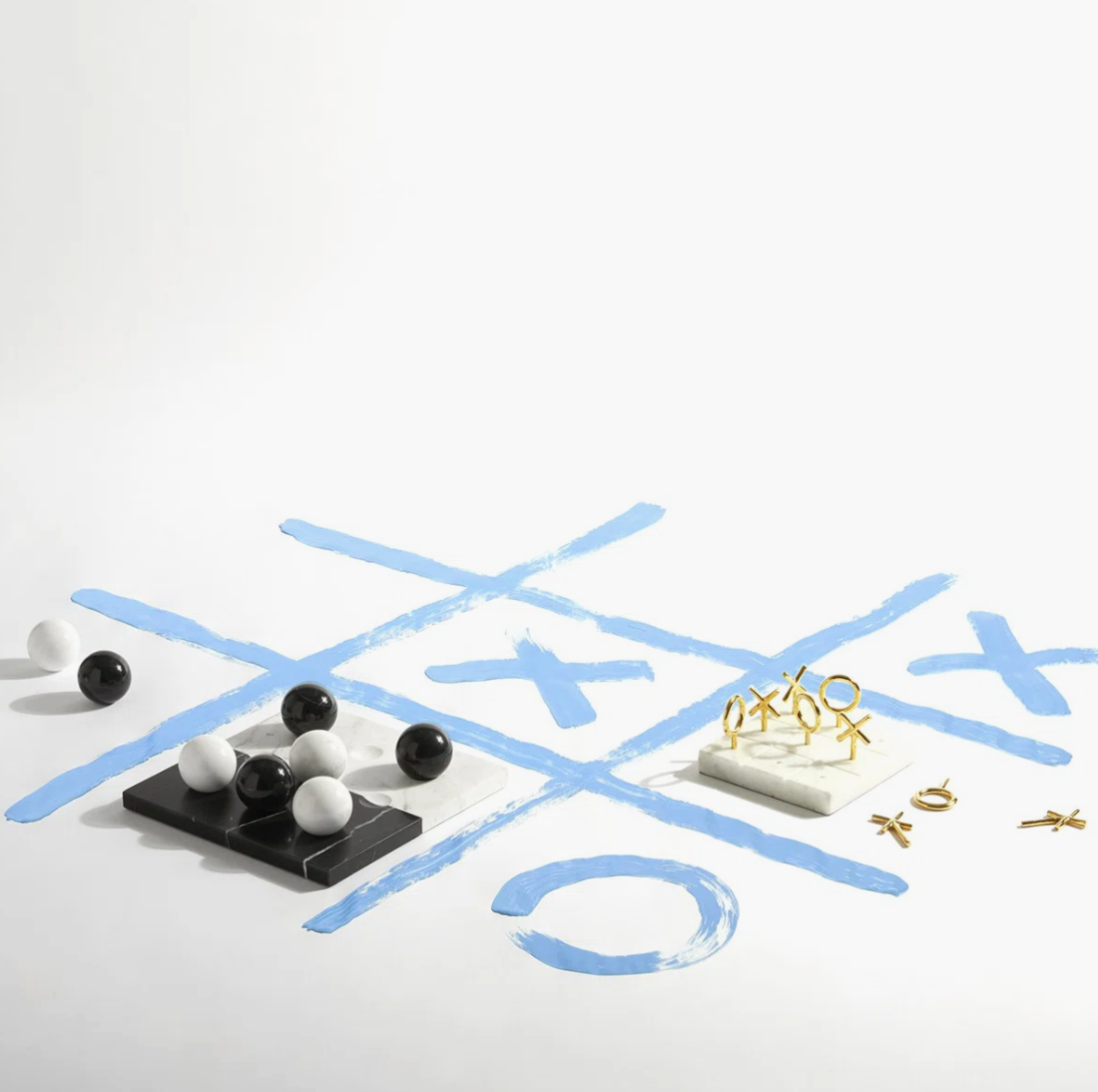 Marble Tic Tac Toe