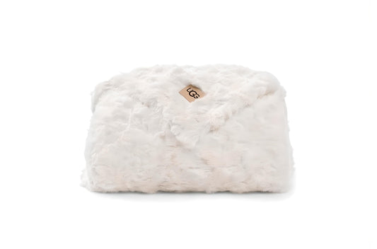 Adalee Faux Fur Throw Blanket