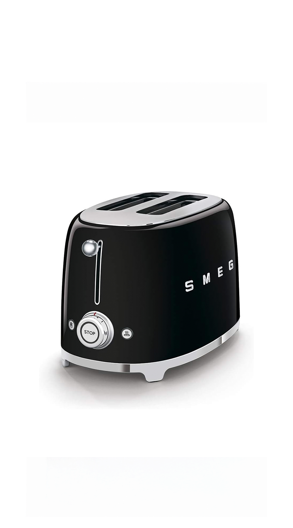 Black Smeg 2 Slice Toaster