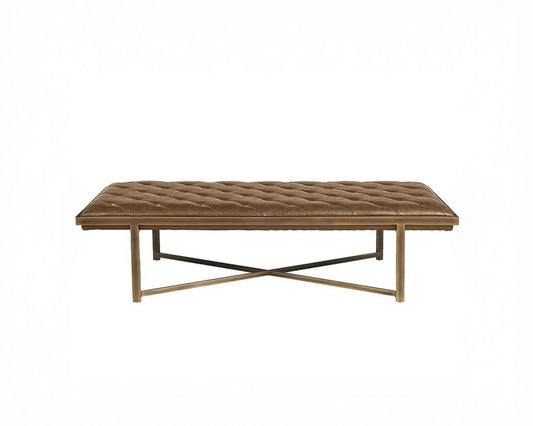 Brown Modern Bench