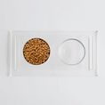 Load image into Gallery viewer, Clear Elevated Dog Bowl
