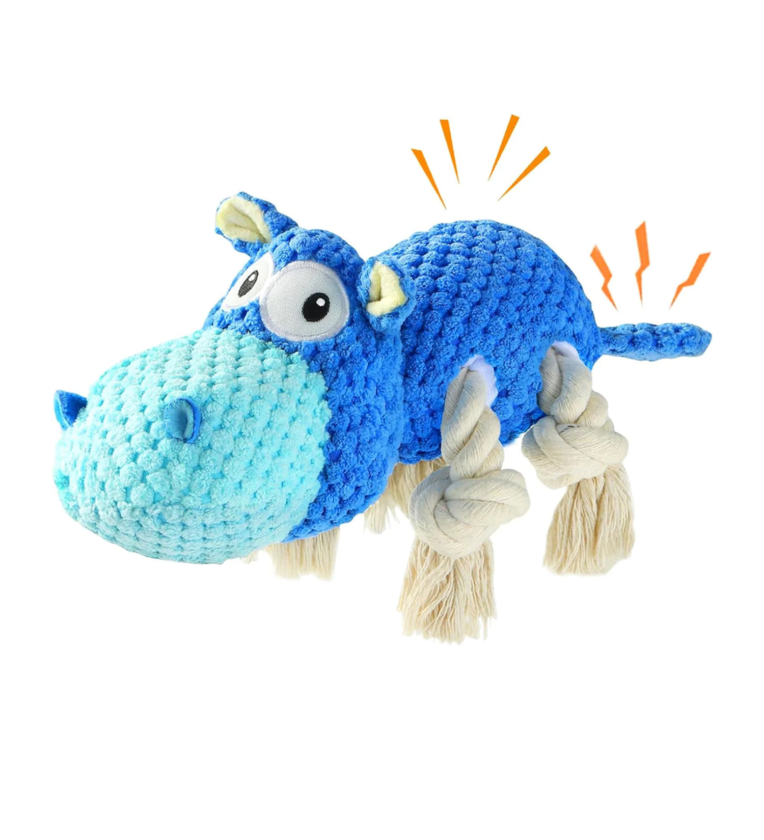 Blue Hippo for Aggressive Chewers