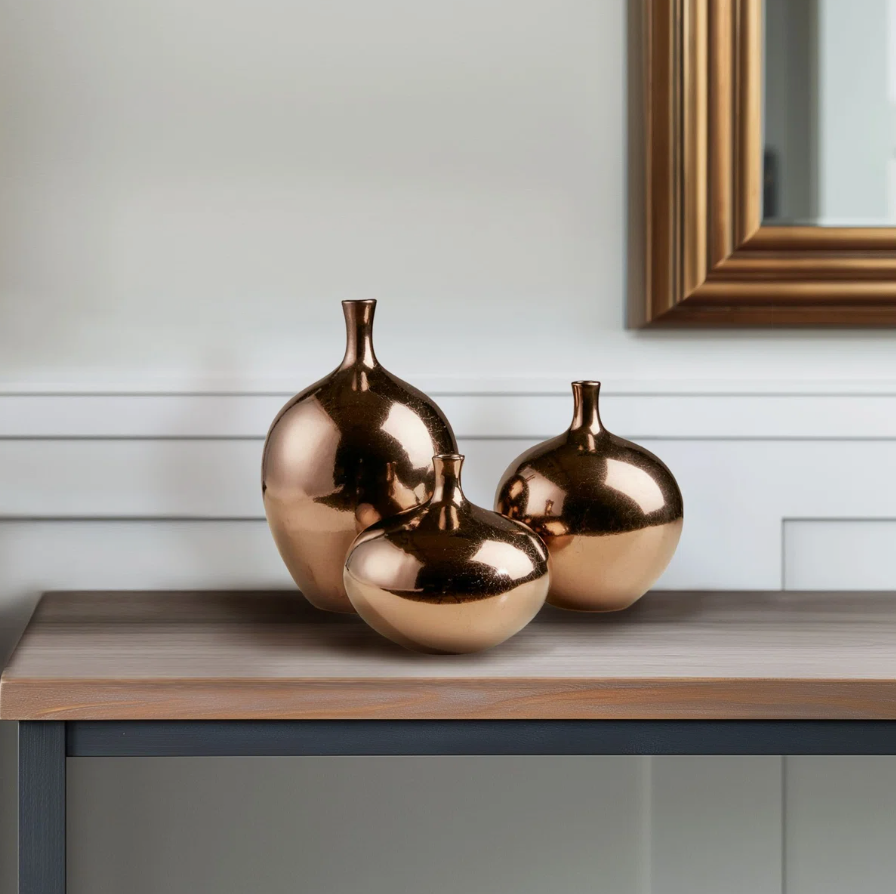 Ansen Decorative Vases 3-Piece