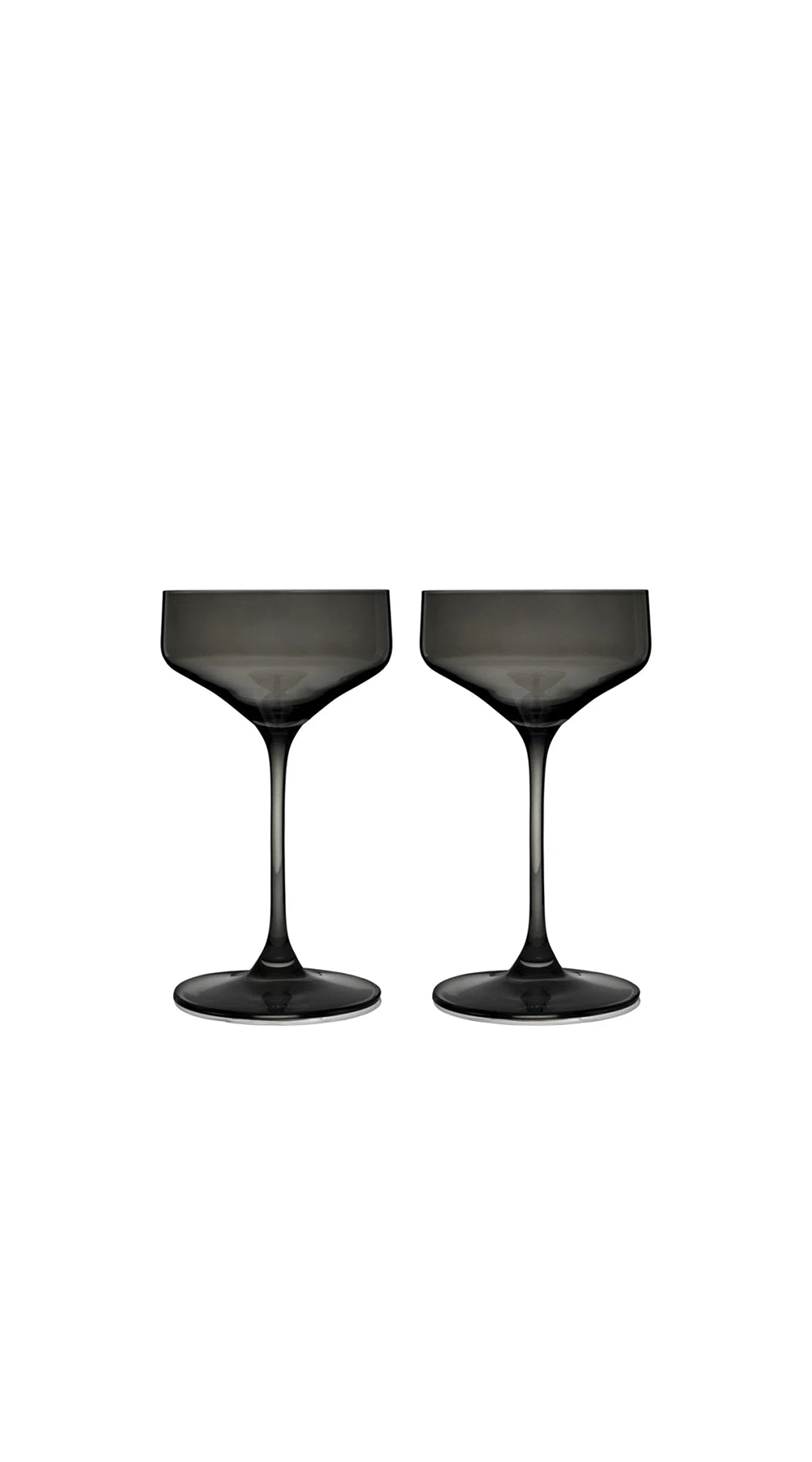 Crystal Coupe Glasses