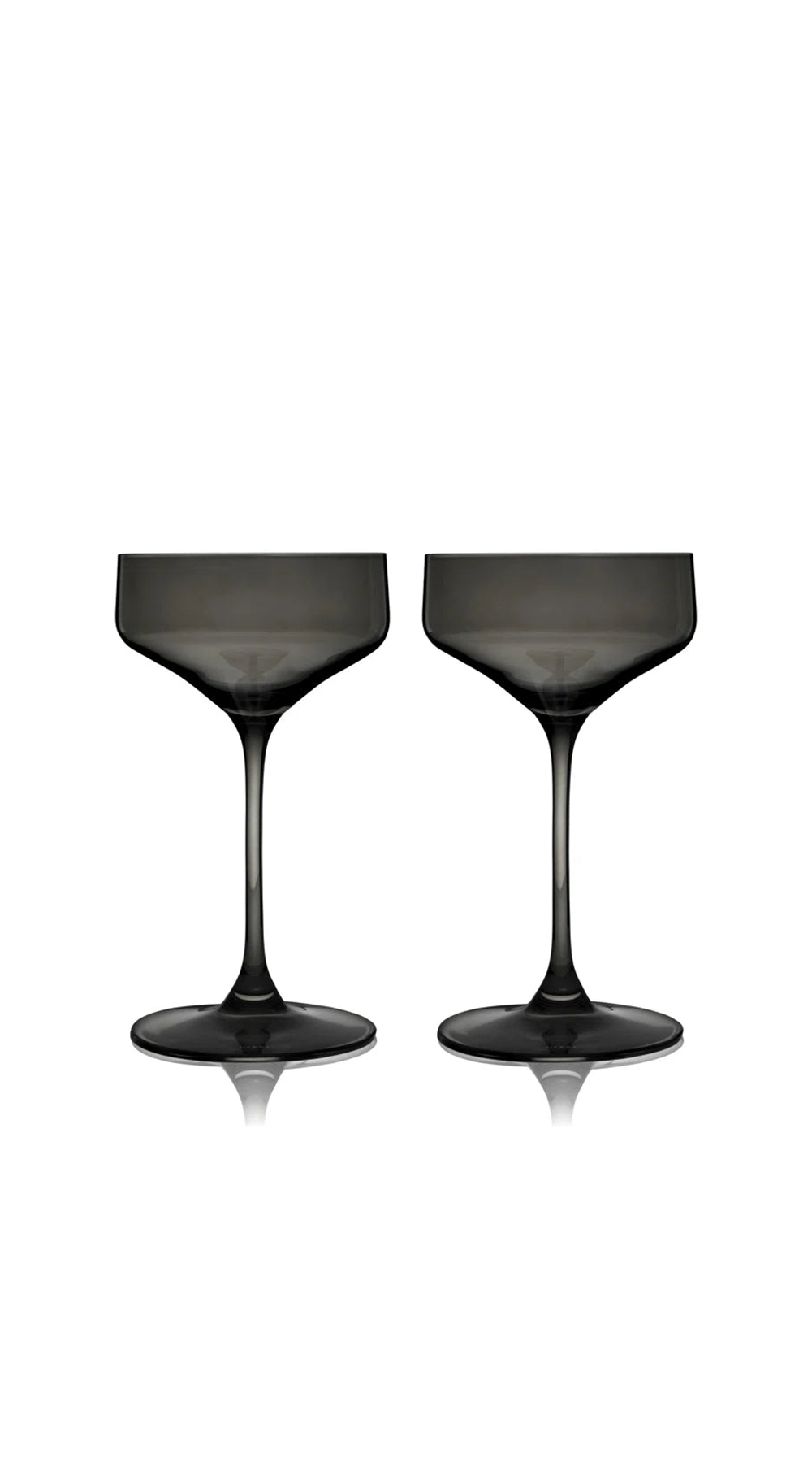 Crystal Coupe Glasses