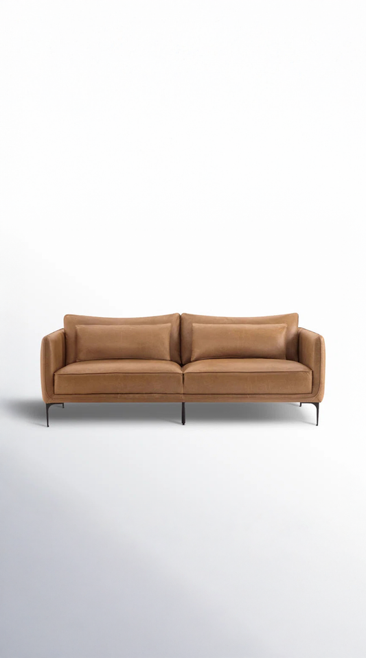 Rae Leather Sofa