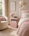Load image into Gallery viewer, Harper Pink Onyx Stone Table
