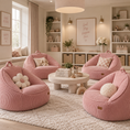 Load image into Gallery viewer, CORDUROY PINK PUFF
