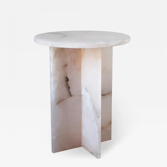 Pink Marble Table