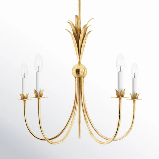 Nicole Gold Chandelier