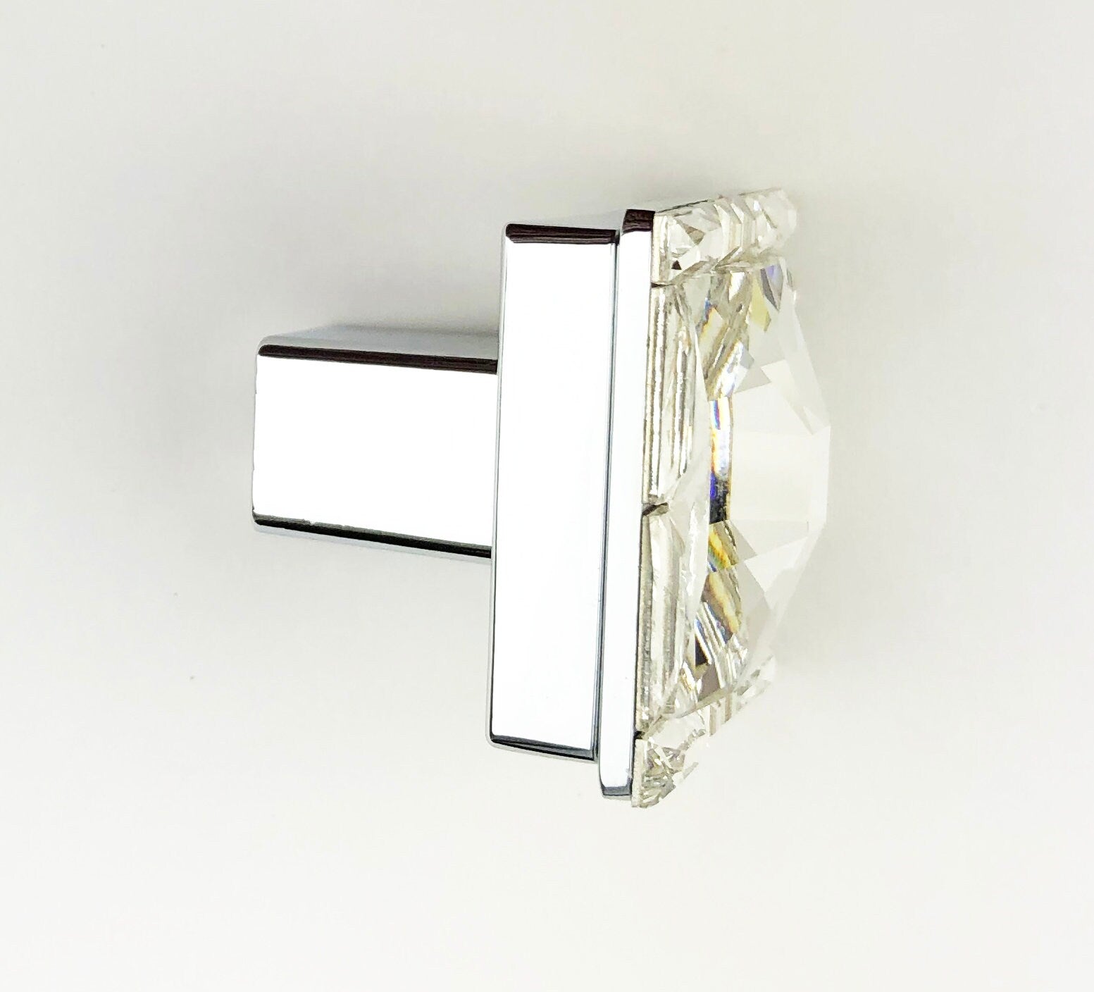 Dalia Square Crystal Knob