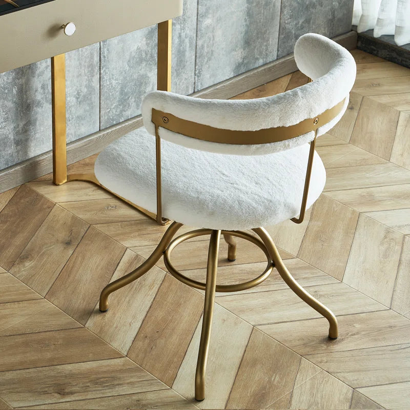 Gold Vanity Chair