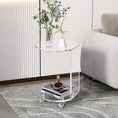 Load image into Gallery viewer, Acrylic Side Sofa Table
