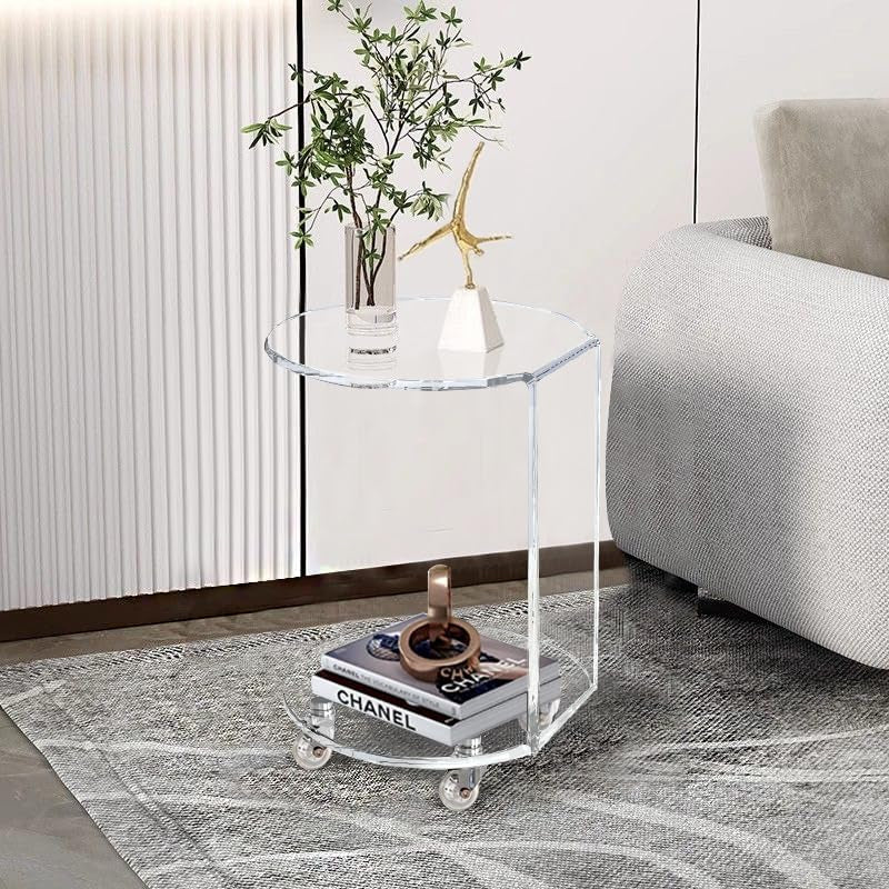 Acrylic Side Sofa Table