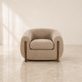Load image into Gallery viewer, LEON BOUCLE BARREL CHAIR
