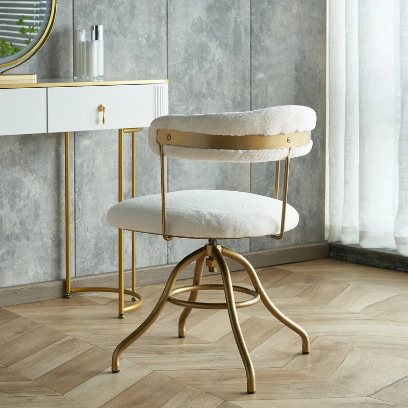 Gold Vanity Chair