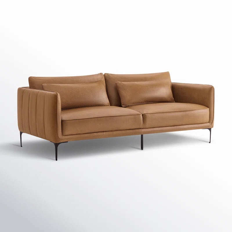 Rae Leather Sofa