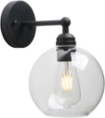 Load image into Gallery viewer, GLASS GLOBE WALL SCONCE
