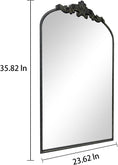 Load image into Gallery viewer, BLACK BAROQUE MIRROR
