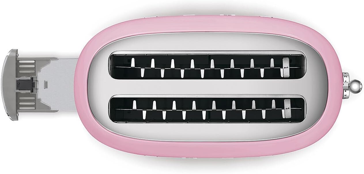 50's Retro Pink 4-Slice Toaster
