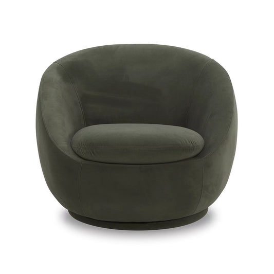 Mira Olive Swivel Chair