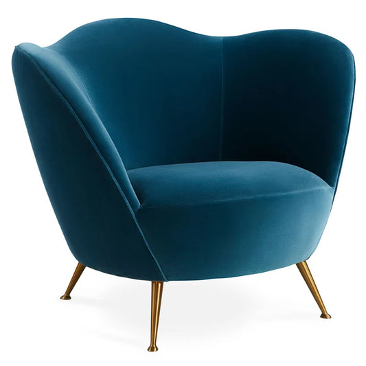 Ripple Upholstered Barrel Chair