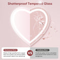 Load image into Gallery viewer, HEART LED MIRROR
