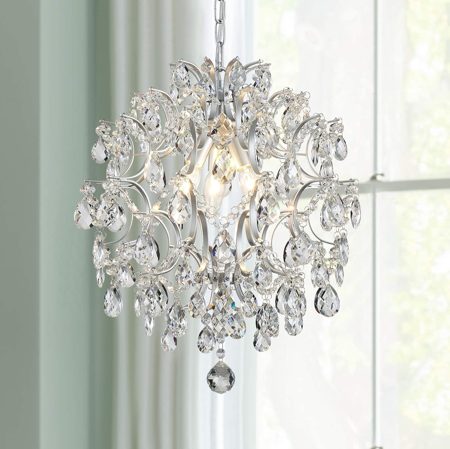 Modern Pendant Crystal Chandelier