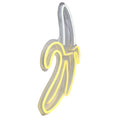 Load image into Gallery viewer, 18" Yellow LED Neon Style Banana Wall Sign
