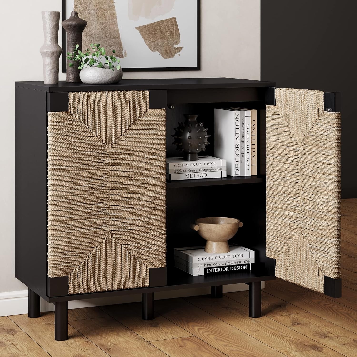 Beacon Accent Natural Cabinet