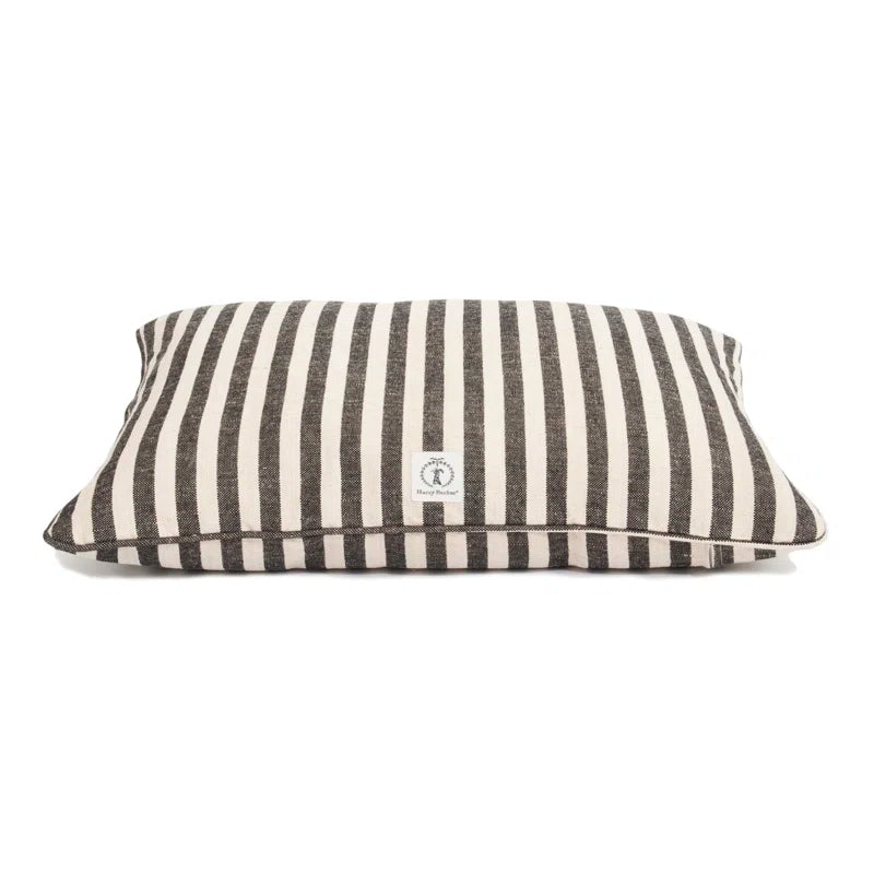 Striped Cotton Pet Bed