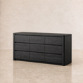 Load image into Gallery viewer, 9 drawer dresser angled view
