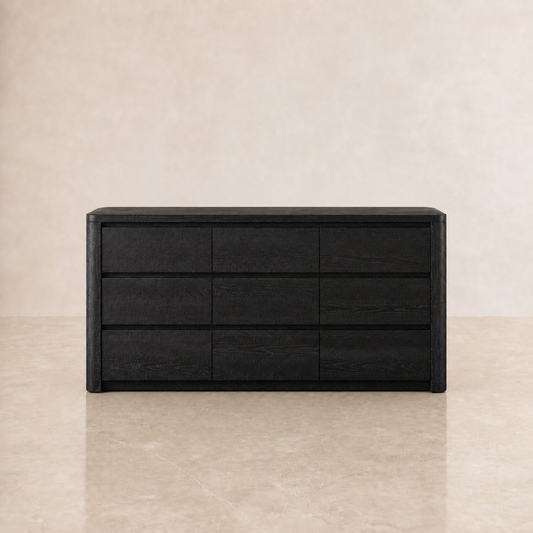 9 drawer dresser in studio