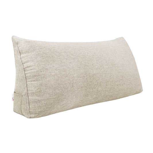 Textured Ivory Bed Headboard