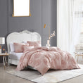Load image into Gallery viewer, Rose Cotton Pink Duvet Cover Set
