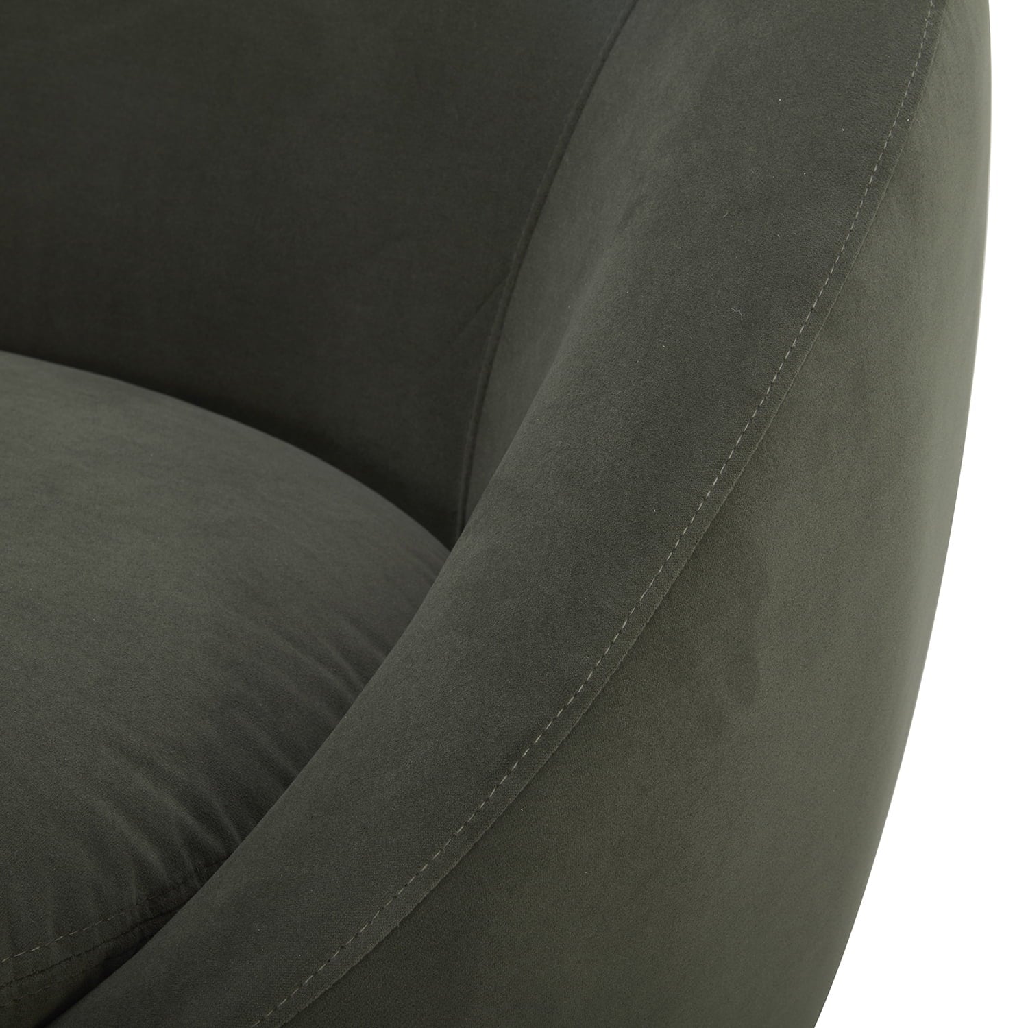 Mira Olive Swivel Chair