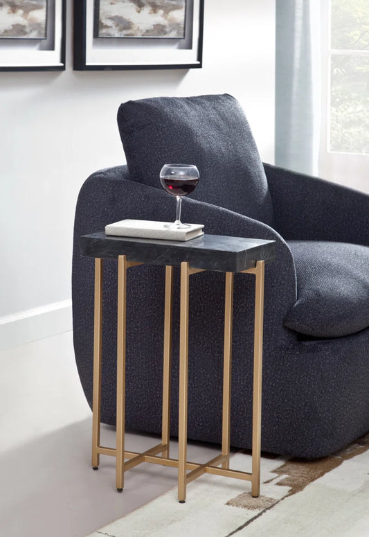 Ayvaz Marble End Table