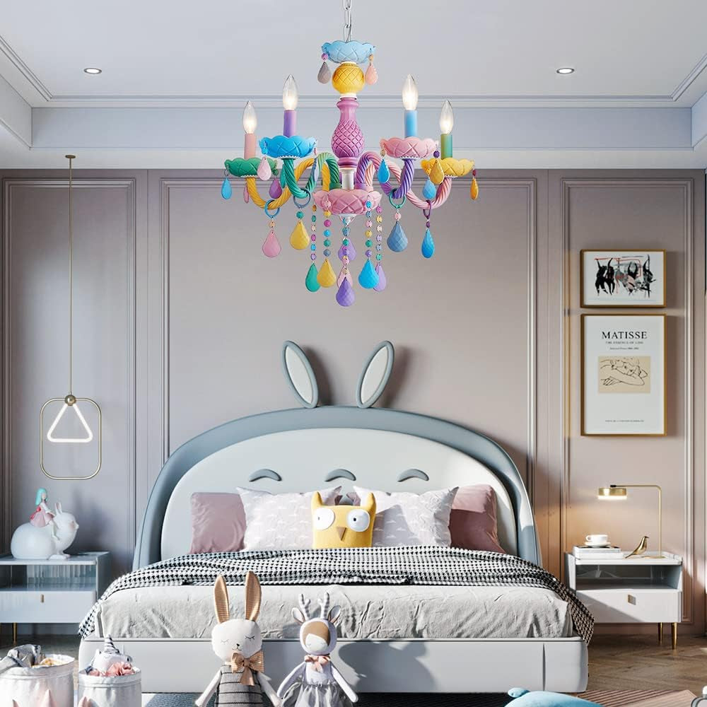 Childrens Colorful Chandelier