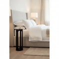 Load image into Gallery viewer, accent table black in bedroom
