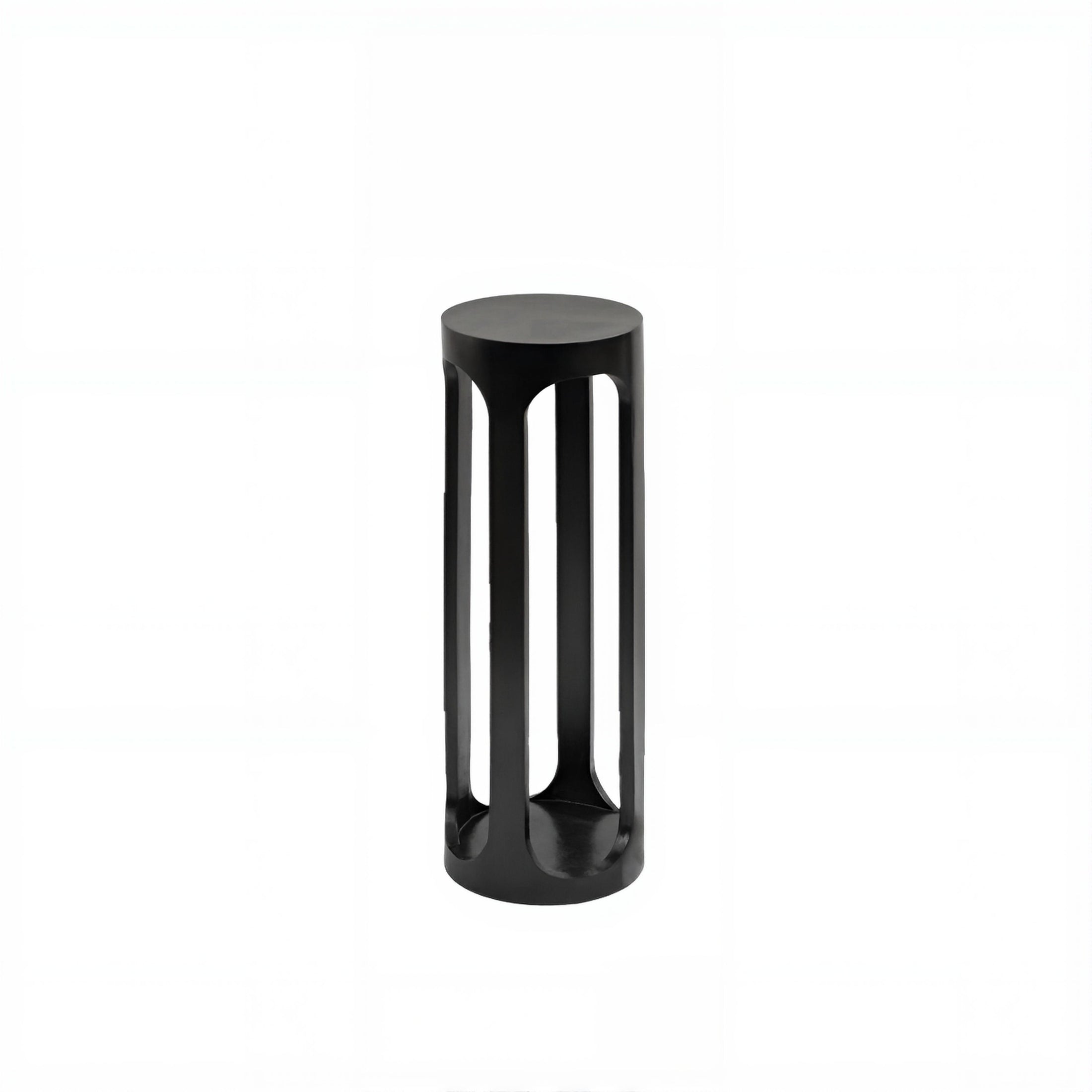 accent table with white background