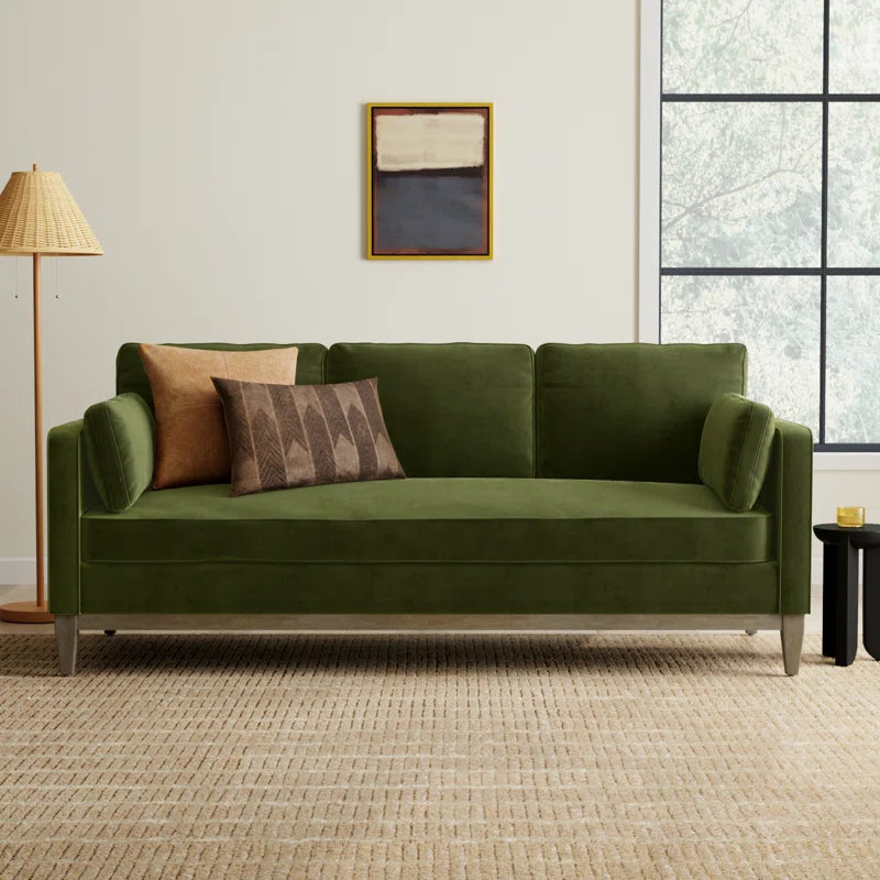 Oliva 84'' Velvet Sofa
