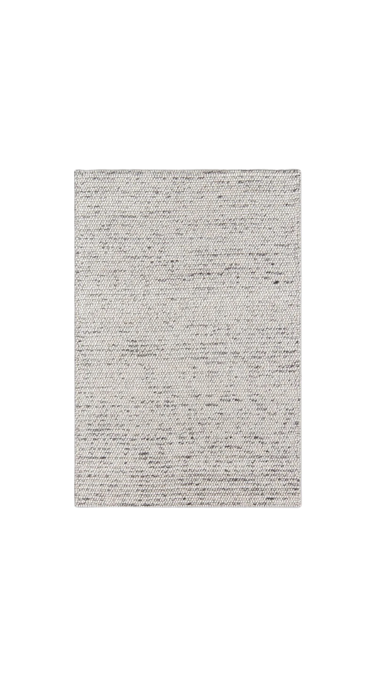 area rug overhead view with white background