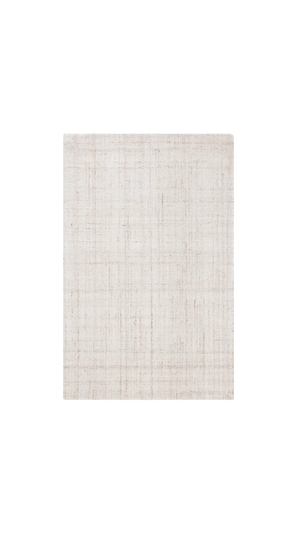 area rug overhead view with white background