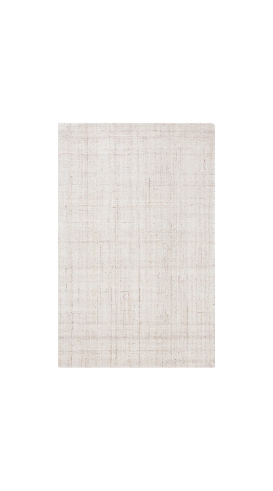 area rug overhead view with white background
