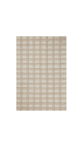 Load image into Gallery viewer, area rug with plaid design with white background

